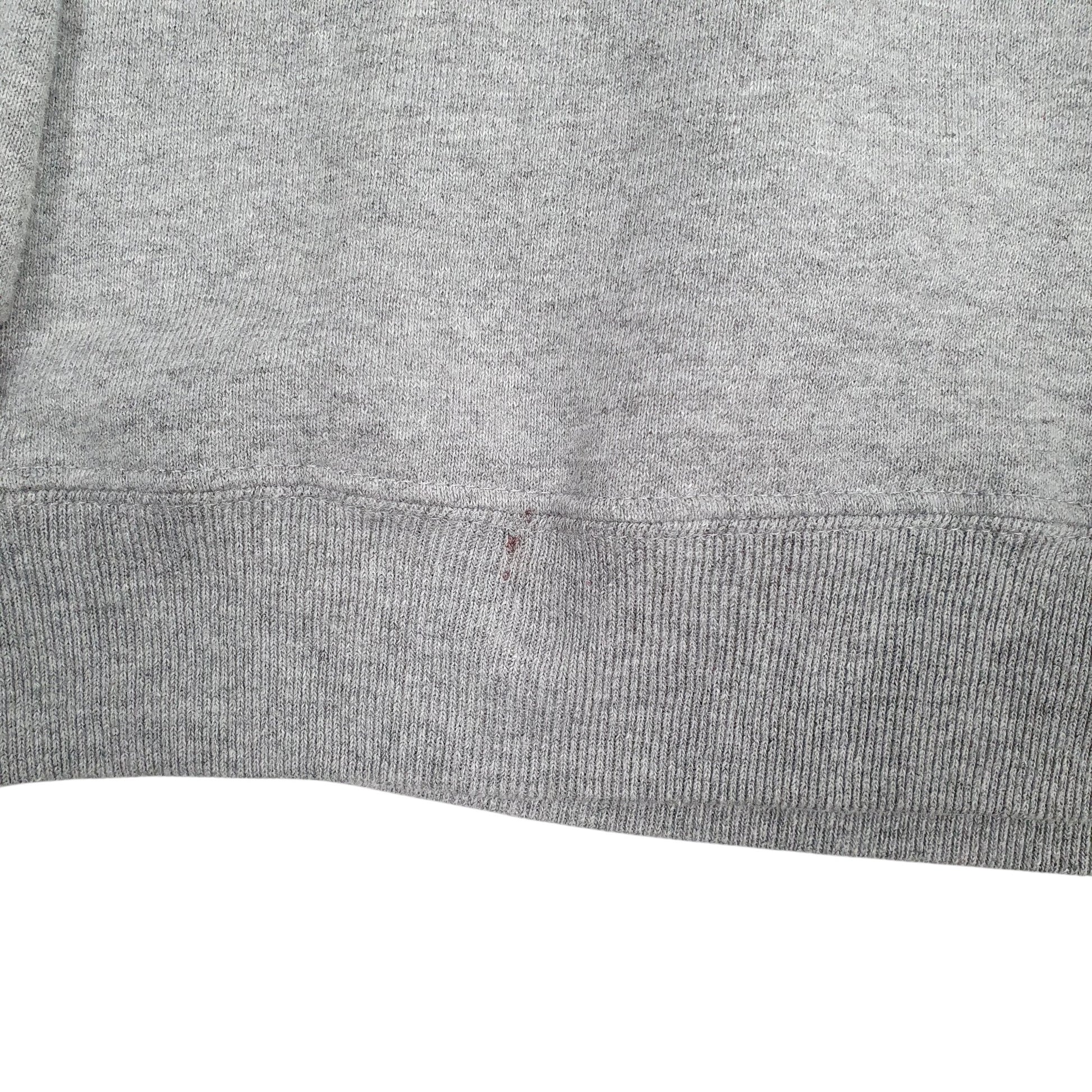 Mens Grey Reebok Vintage 90s Oakland Raiders NFL Crewneck Jumper