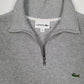 Mens Grey Lacoste  Quarter Zip Jumper