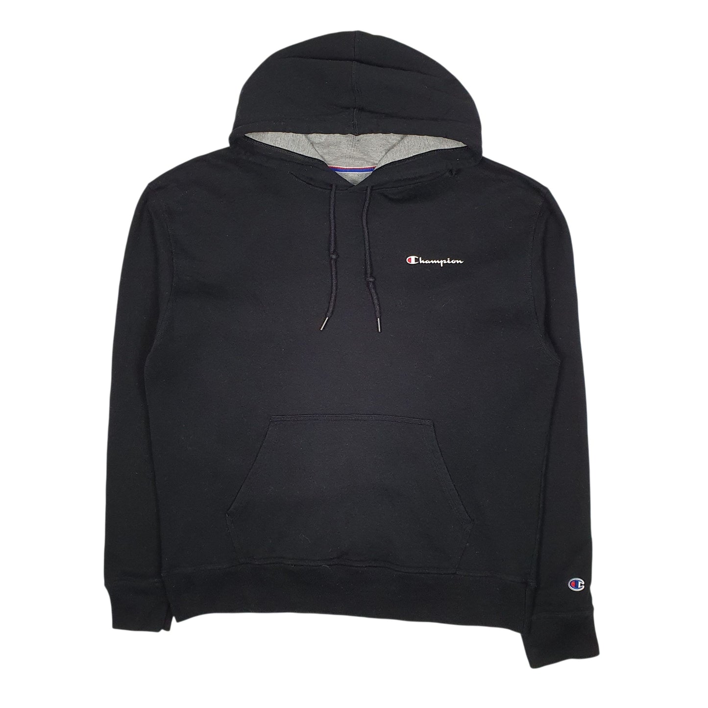Mens Black Champion  Hoodie Jumper