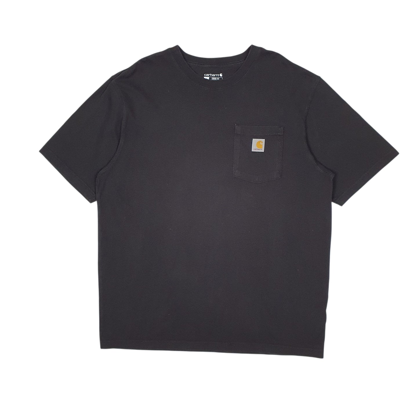 Mens Black Carhartt  Short Sleeve T Shirt