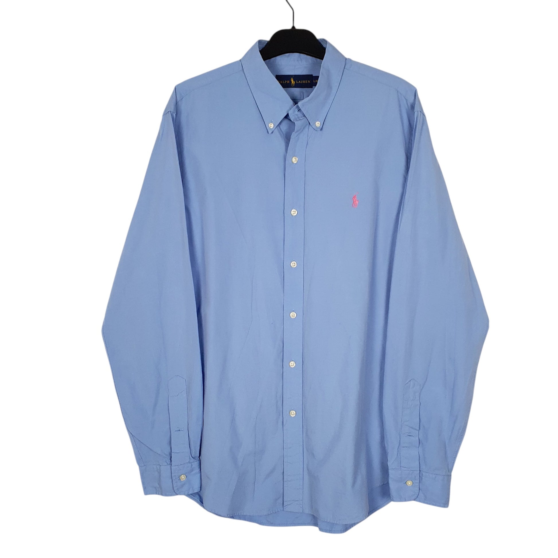 Mens Blue Ralph Lauren  Long Sleeve Shirt