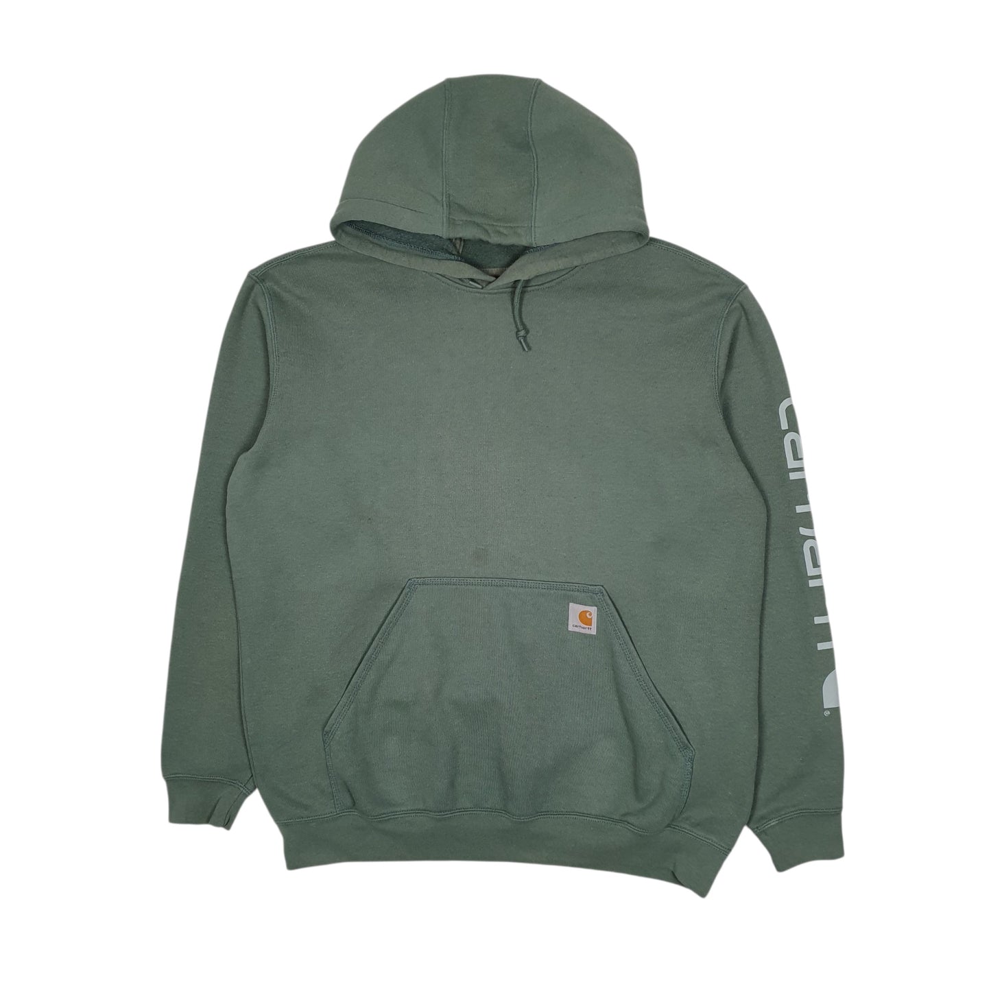 Mens Green Carhartt  Hoodie Jumper