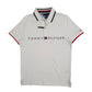 Mens White Tommy Hilfiger  Short Sleeve Polo Shirt