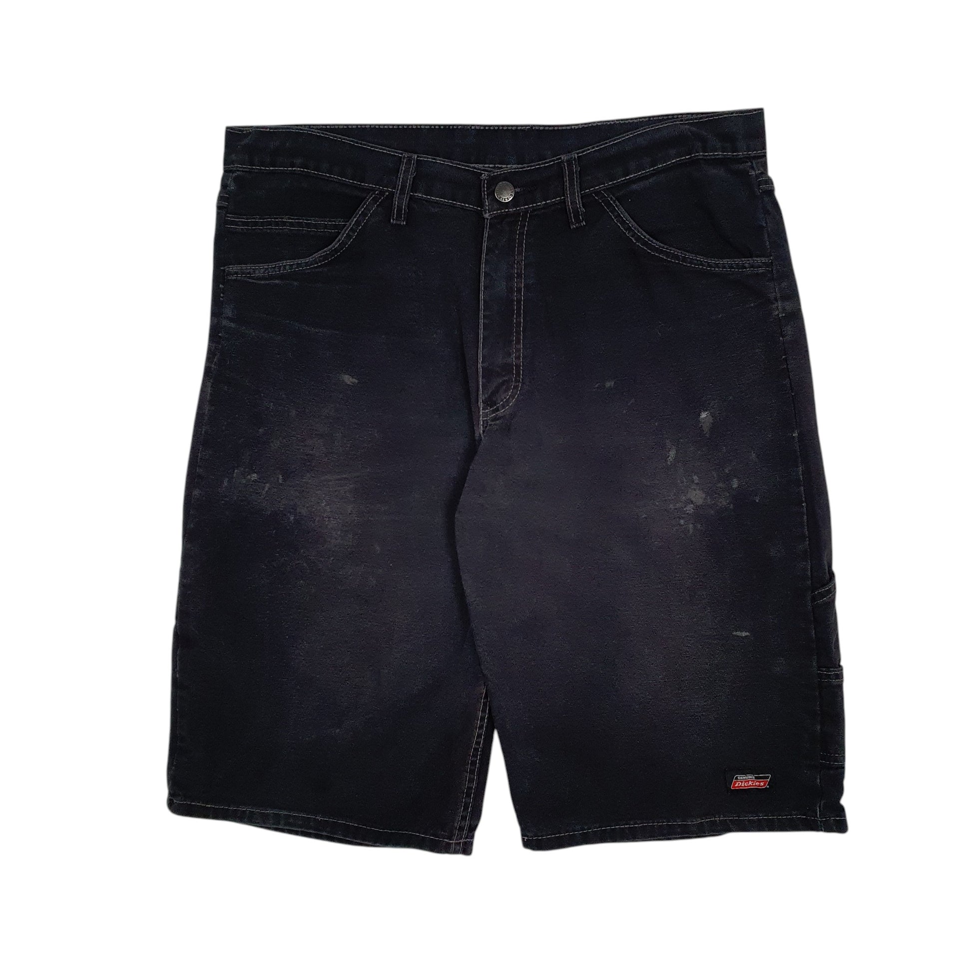 Mens Black Dickies  Carpenter Shorts