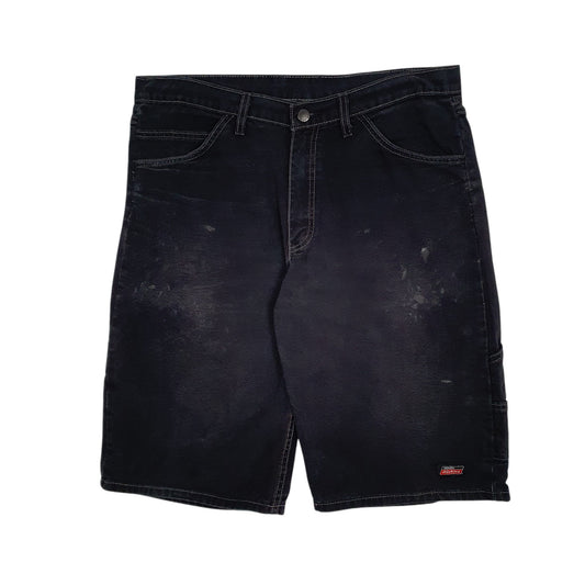 Mens Black Dickies  Carpenter Shorts