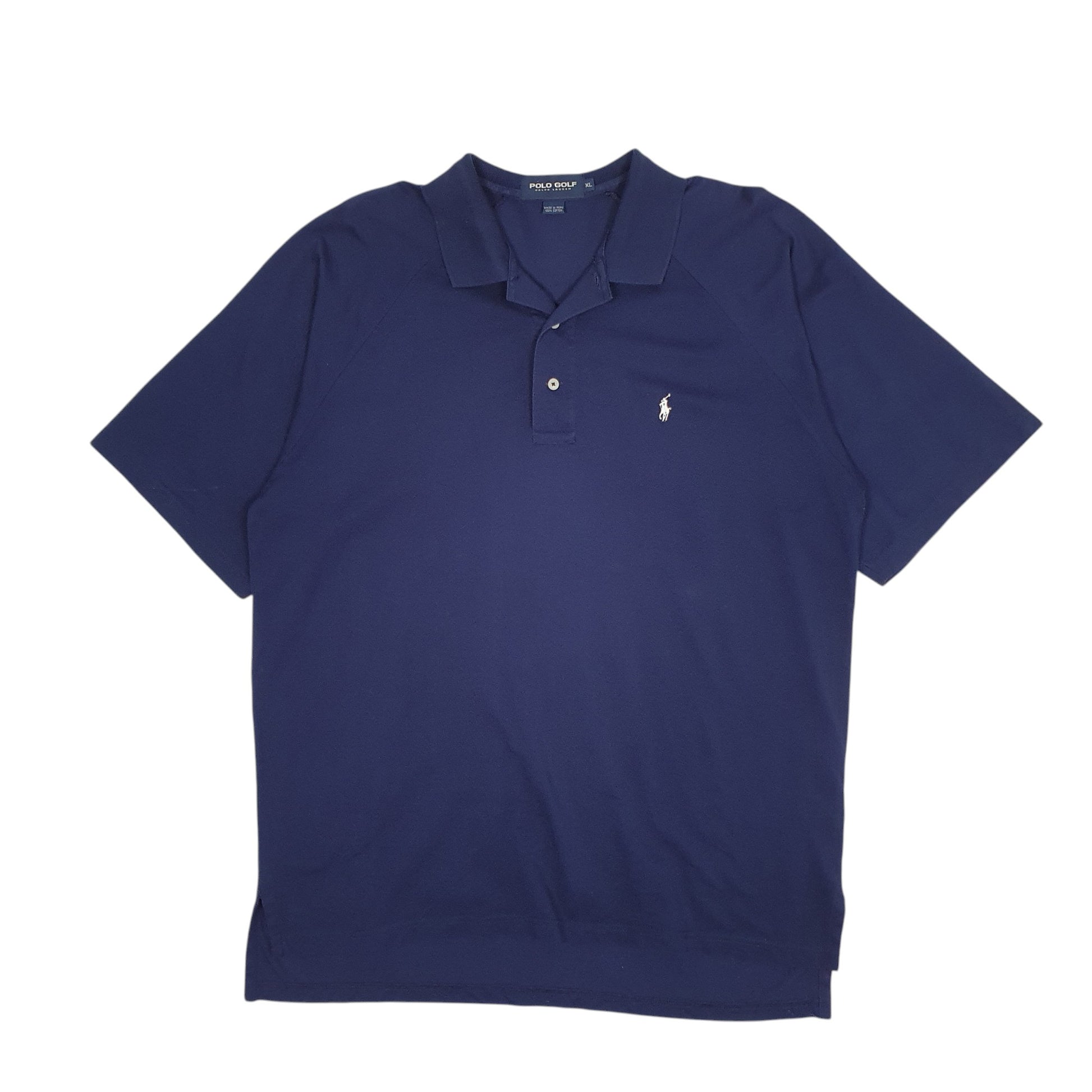 Mens Navy Polo Ralph Lauren Golf Short Sleeve Polo Shirt