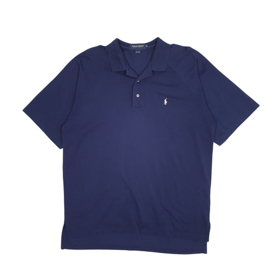 Mens Navy Polo Ralph Lauren Golf Short Sleeve Polo Shirt
