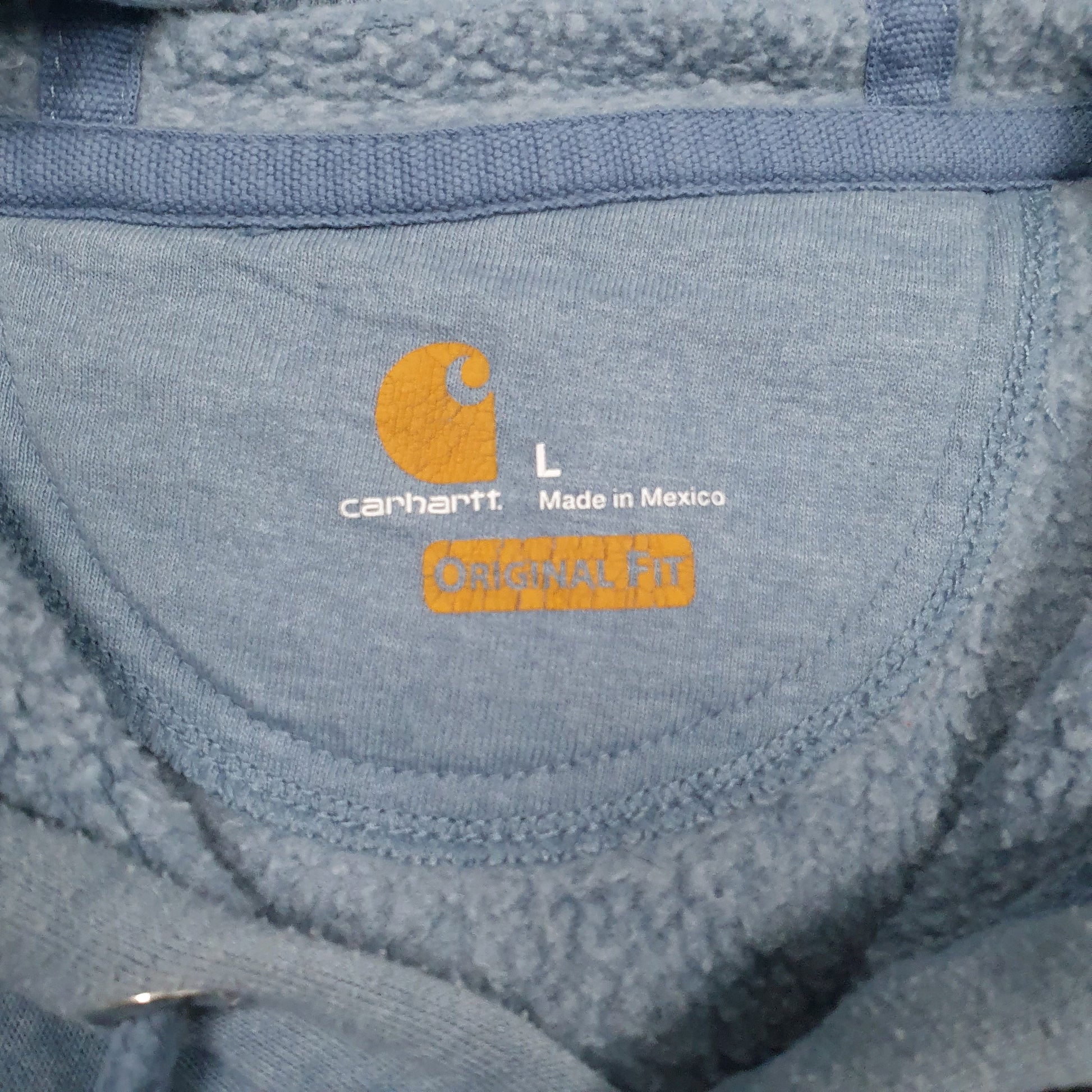 Mens Blue Carhartt  Hoodie Jumper