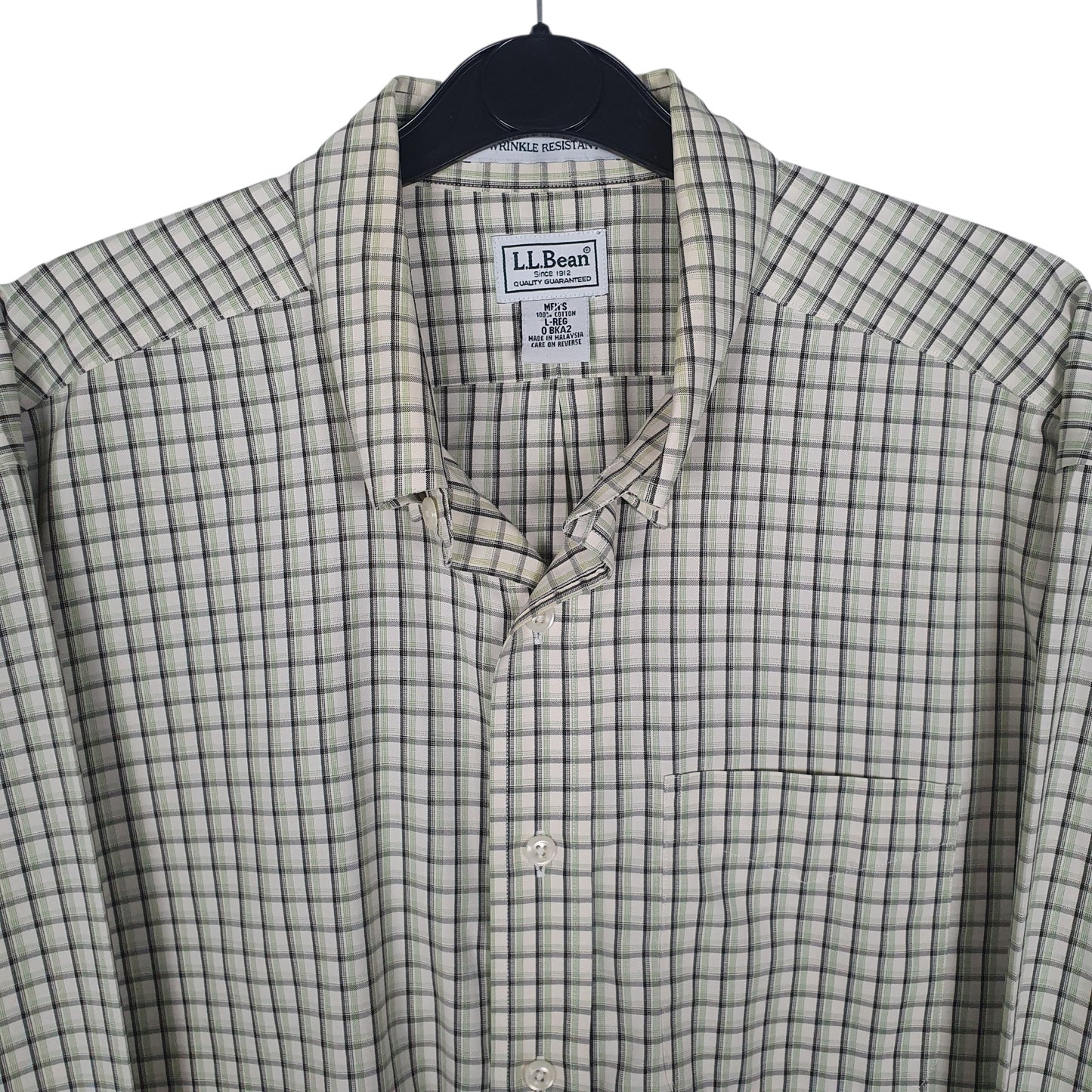 Mens Green L.L.Bean   Shirt