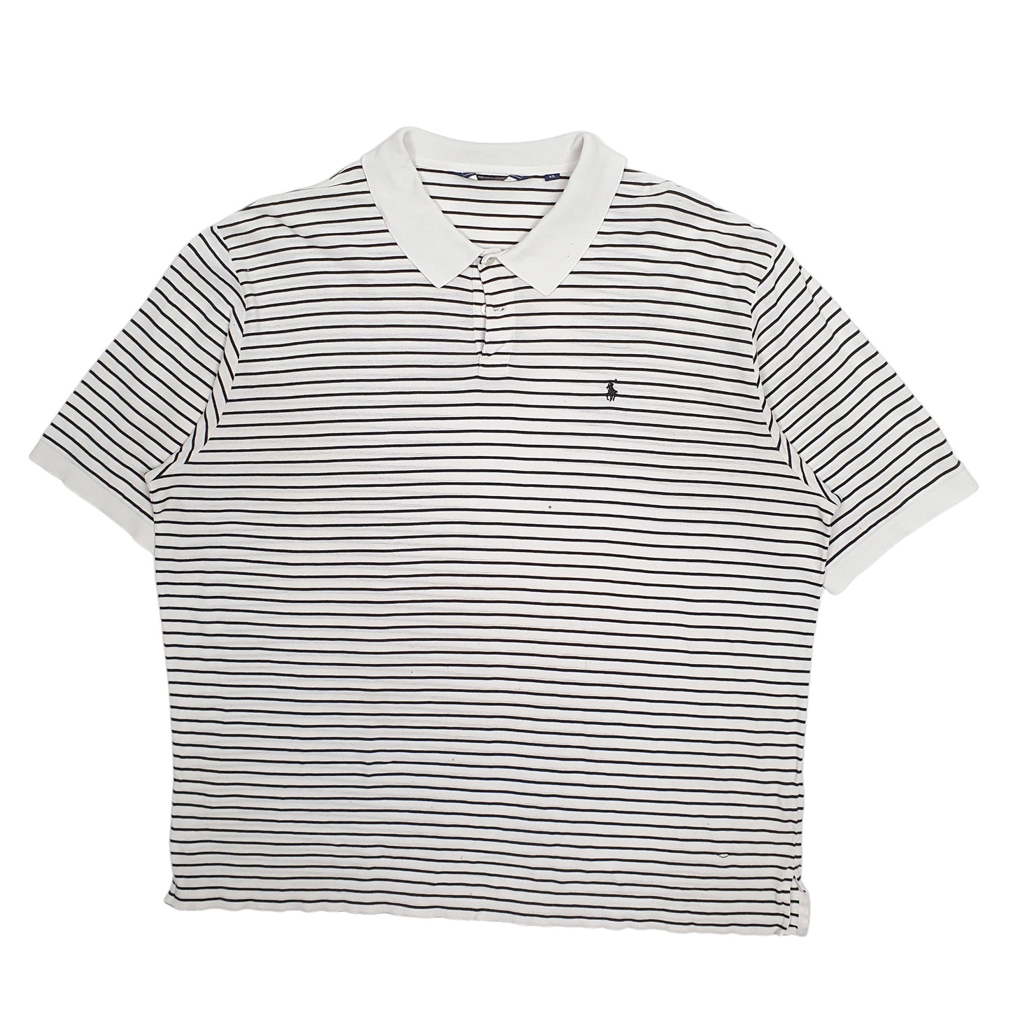 Mens White Polo Ralph Lauren  Short Sleeve Polo Shirt