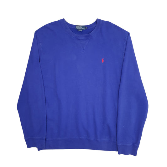 Mens Blue Polo Ralph Lauren  Crewneck Jumper