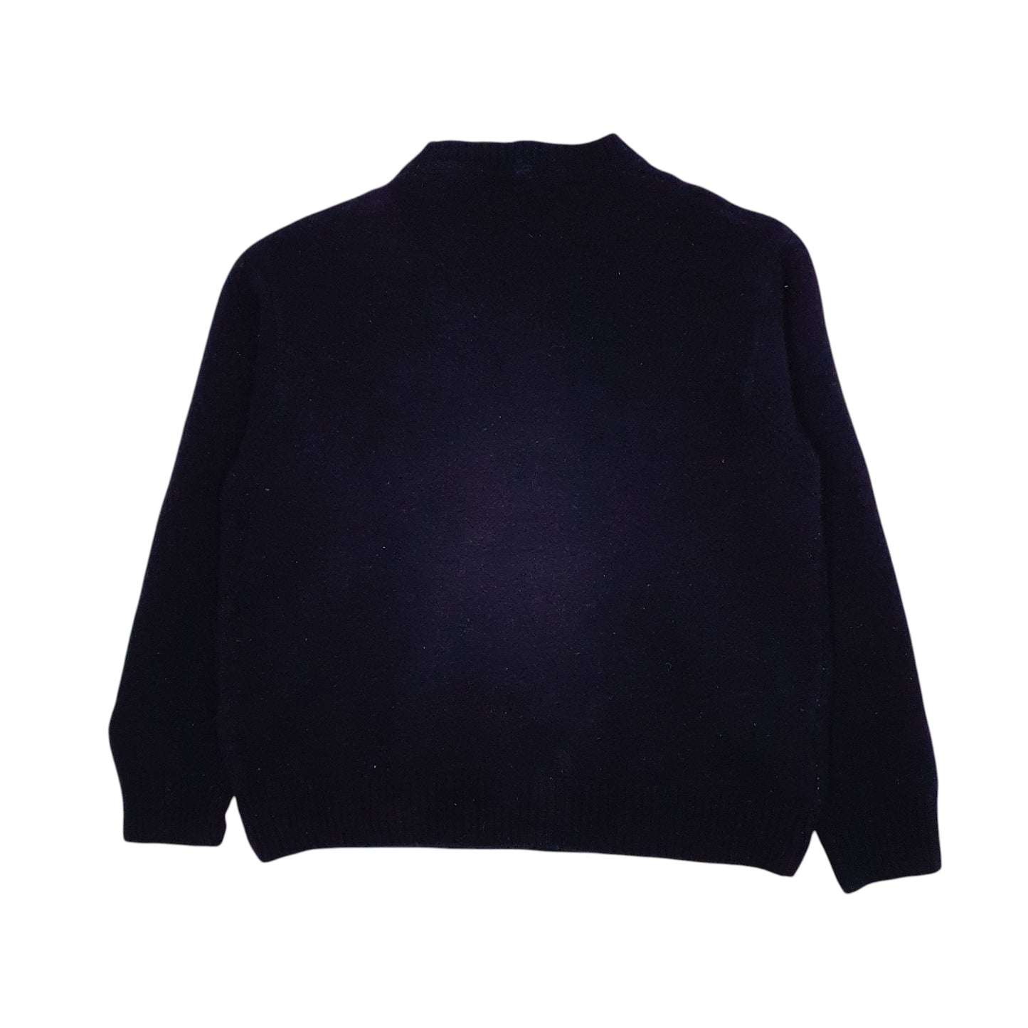 Womens Navy Burberry  Crewneck Jumper
