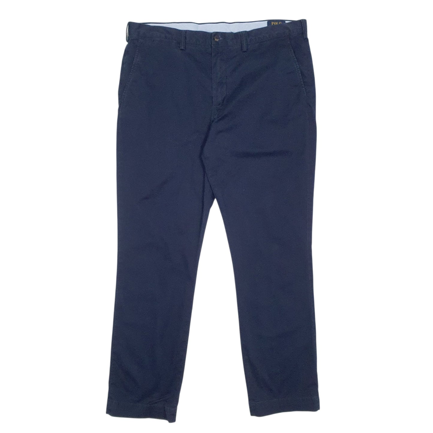 Mens Navy Polo Ralph Lauren Stretch Straight Fit Chino Trousers