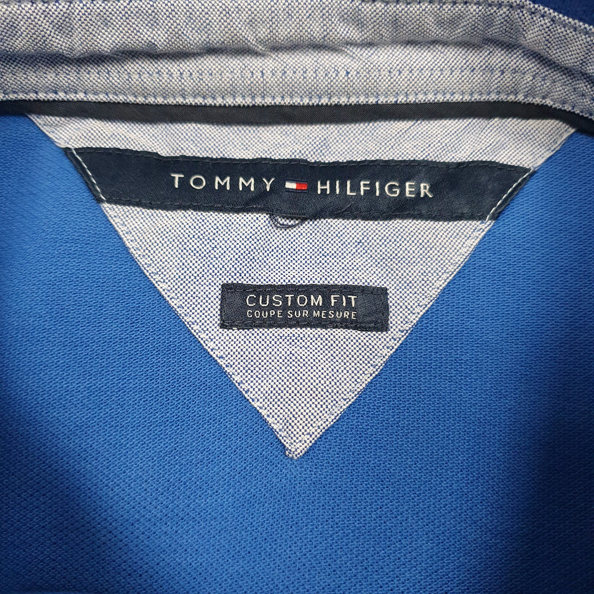 Mens Blue Tommy Hilfiger   Polo Shirt