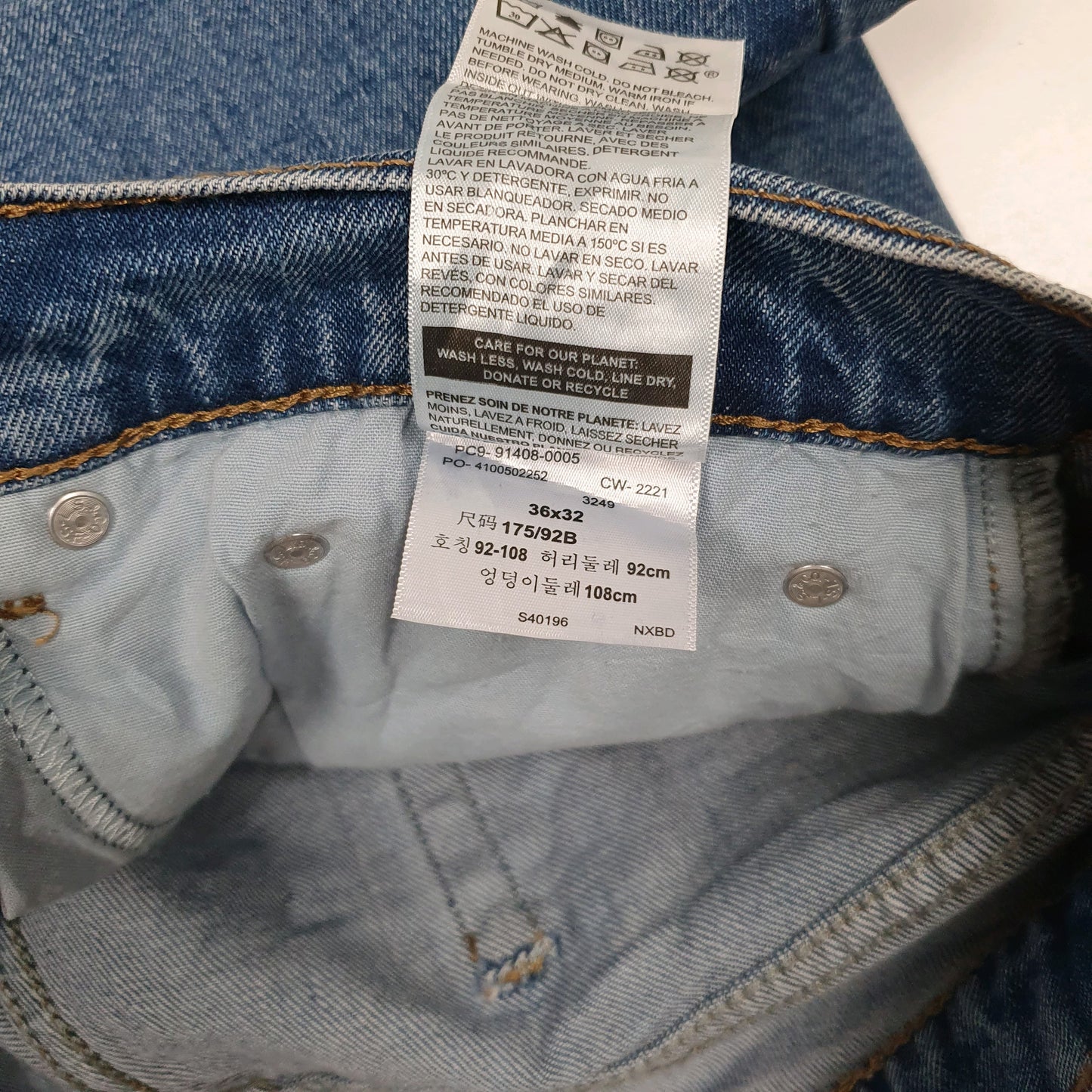 Mens Blue Levis   Jeans