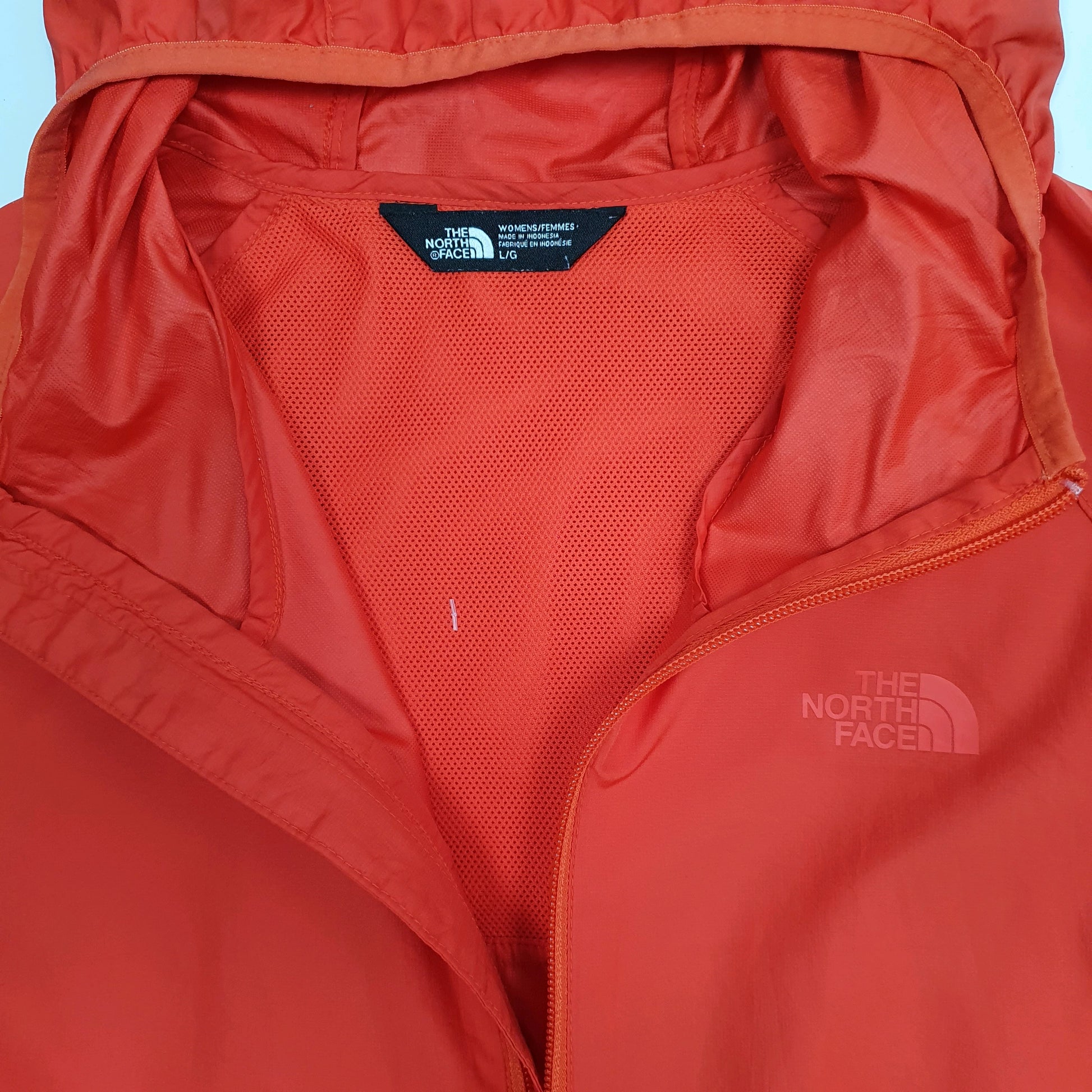 Womens Red The North Face Windwall Running Active  Coat