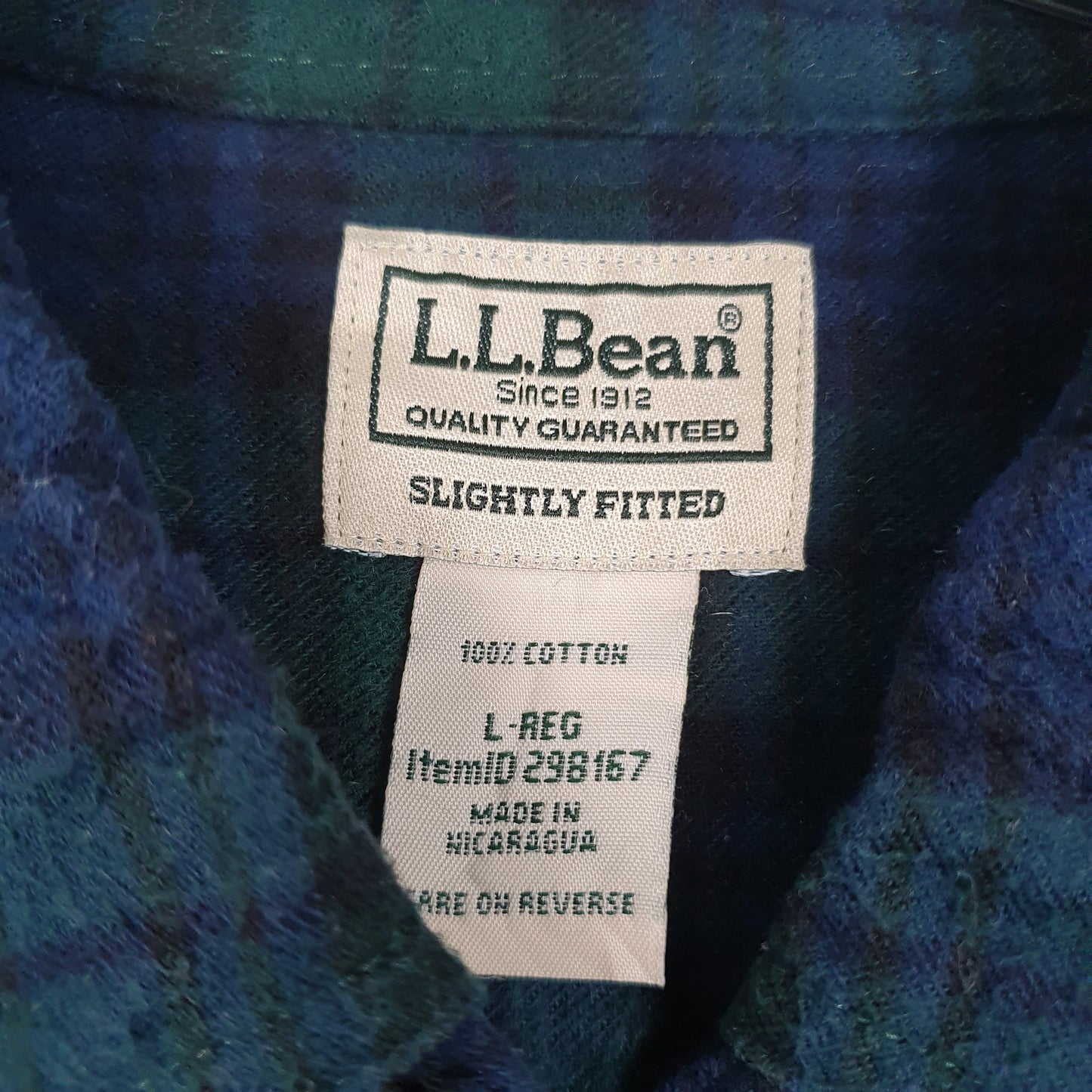 Mens Navy L.L.Bean   Shirt