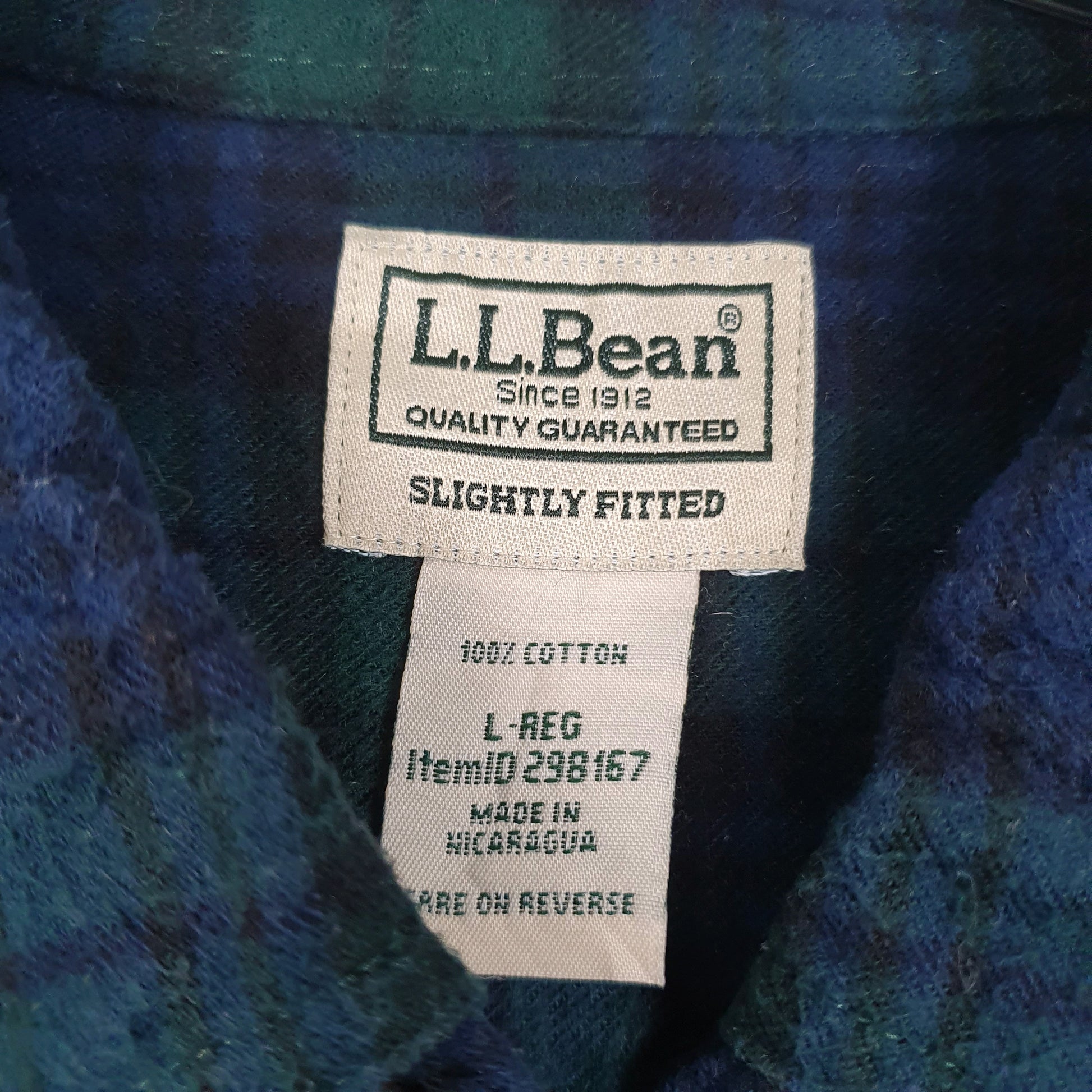 Mens Navy L.L.Bean   Shirt