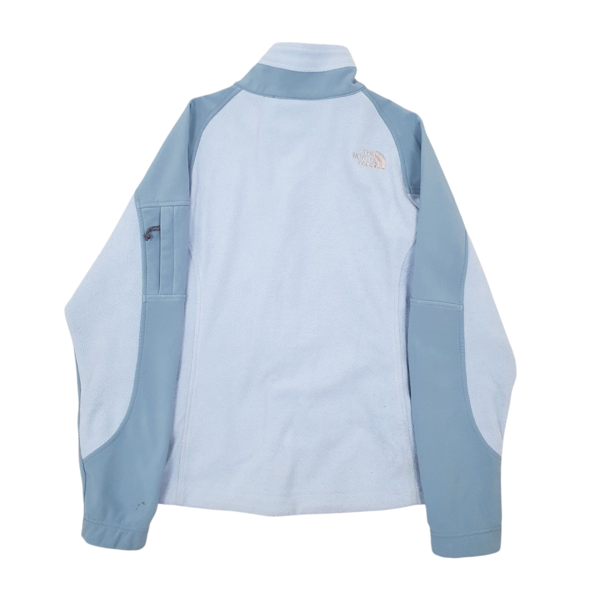 Womens Blue The North Face Fleece Windstopper Full Zip Coat