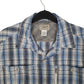 Mens Blue L.L.Bean Walking Hiking  Shirt