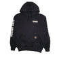 Mens Black Carhartt  Hoodie Jumper
