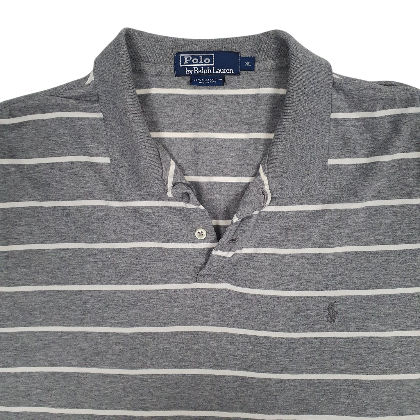 Mens Grey Polo Ralph Lauren   Polo Shirt
