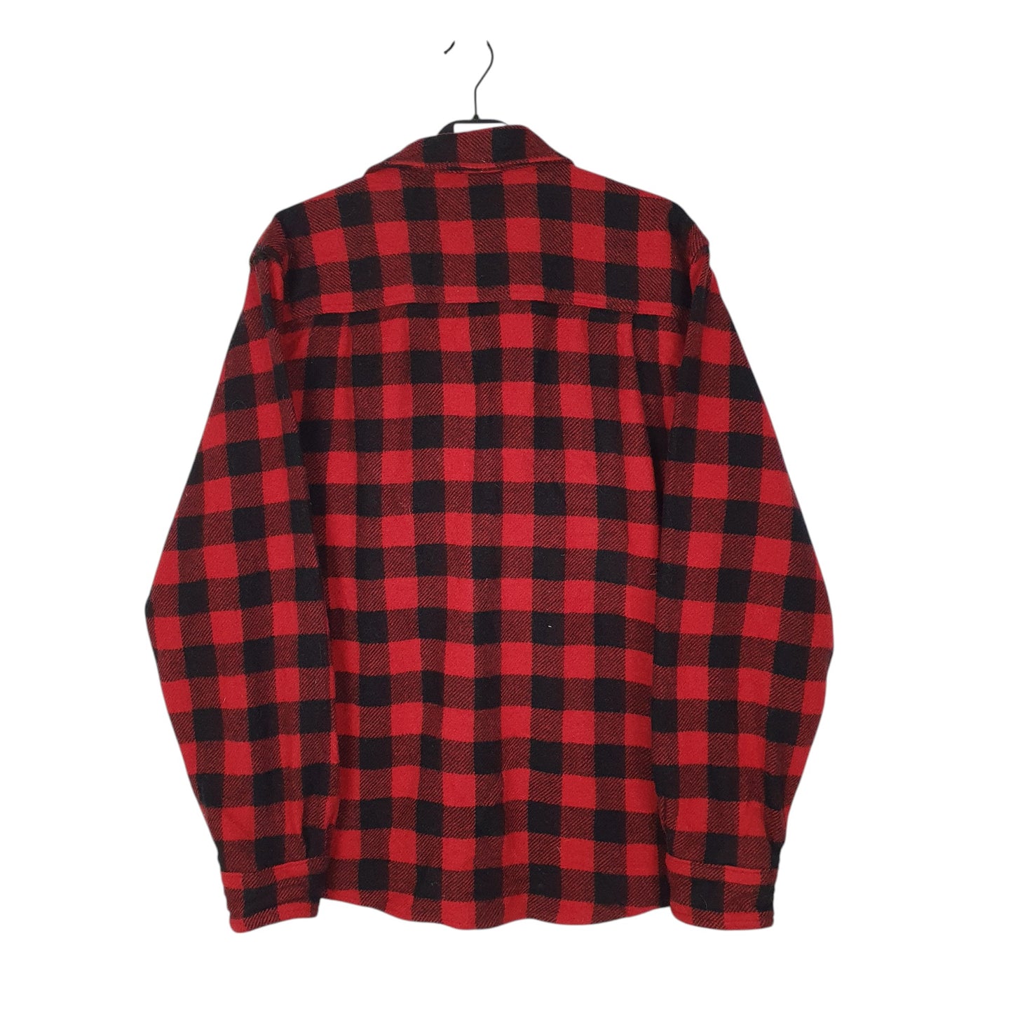 Mens Red Woolrich Thick Whacket  Shirt