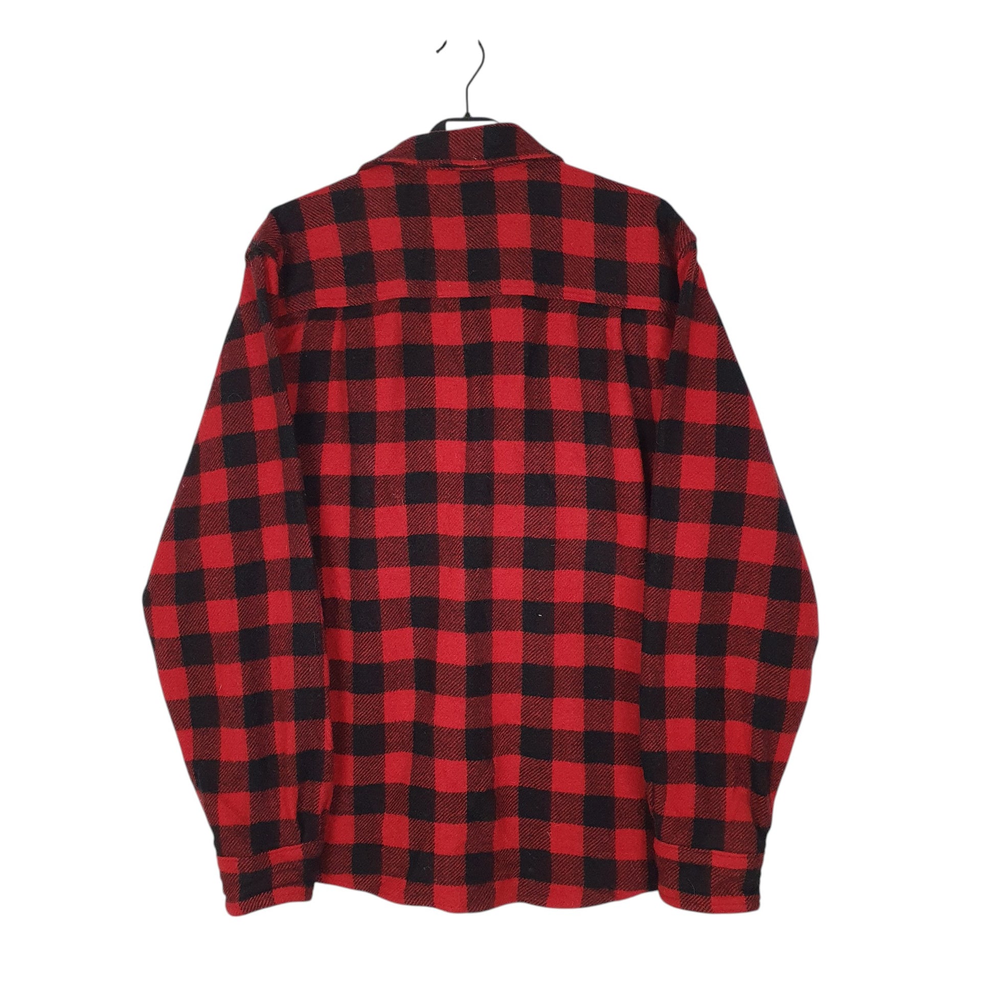 Mens Red Woolrich Thick Whacket  Shirt