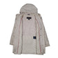 Womens White Tommy Hilfiger Longline Rain Trench Crewneck Coat