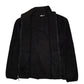 Womens Black The North Face Fluffy Full Zip Jumper