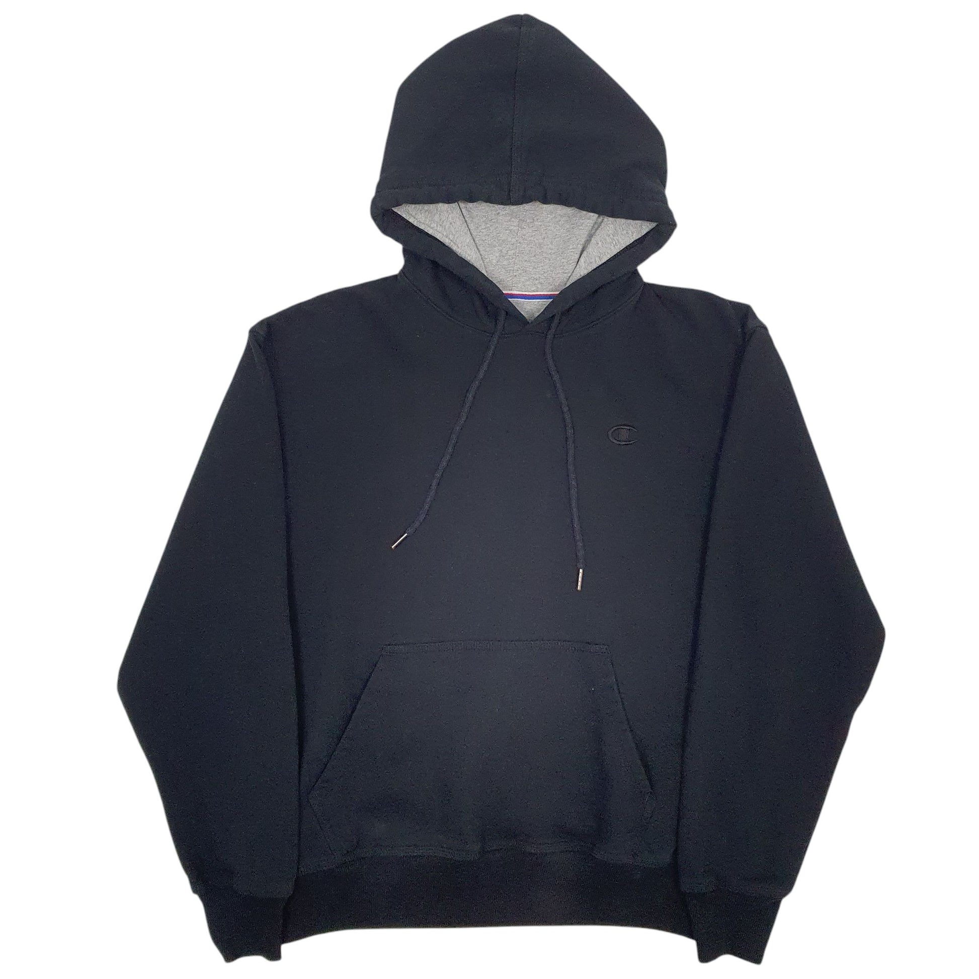 Mens Black Champion  Hoodie Jumper