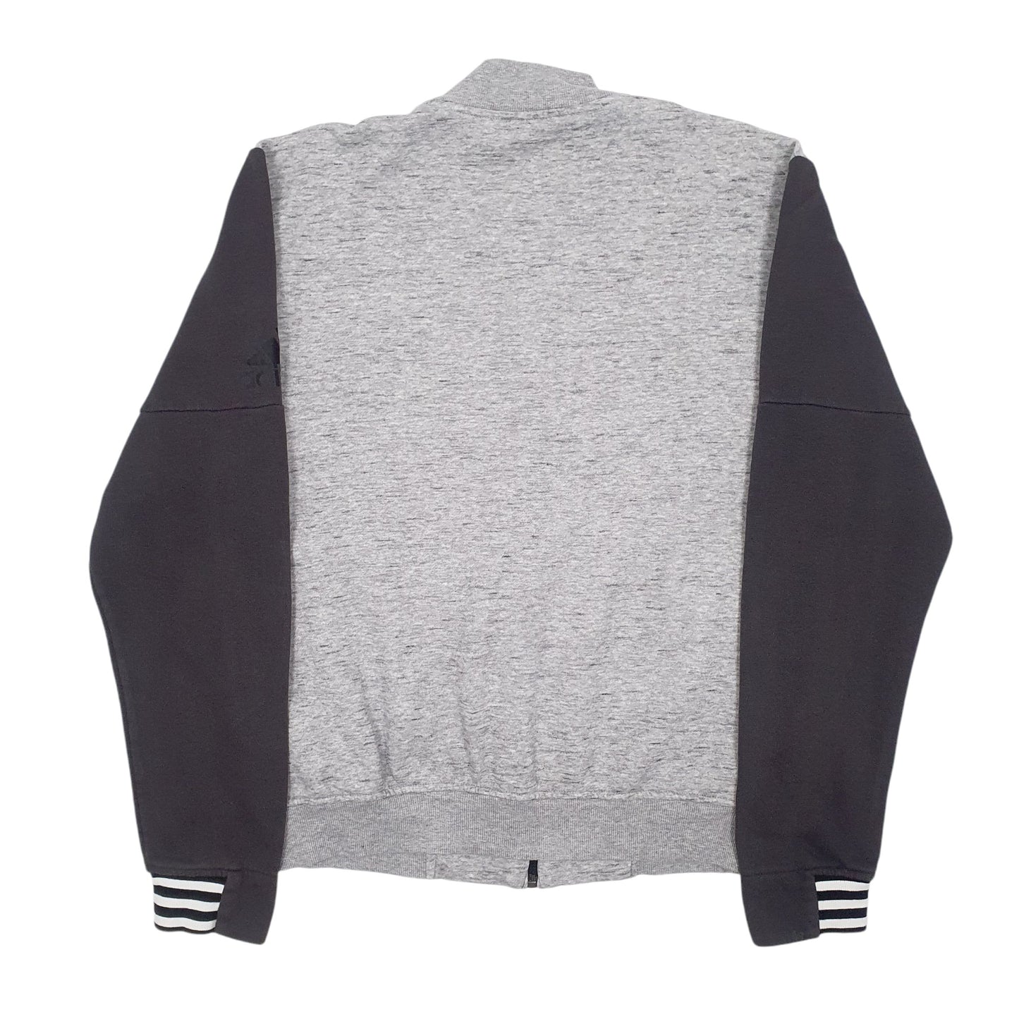 Mens Grey Adidas  Full Zip Jumper