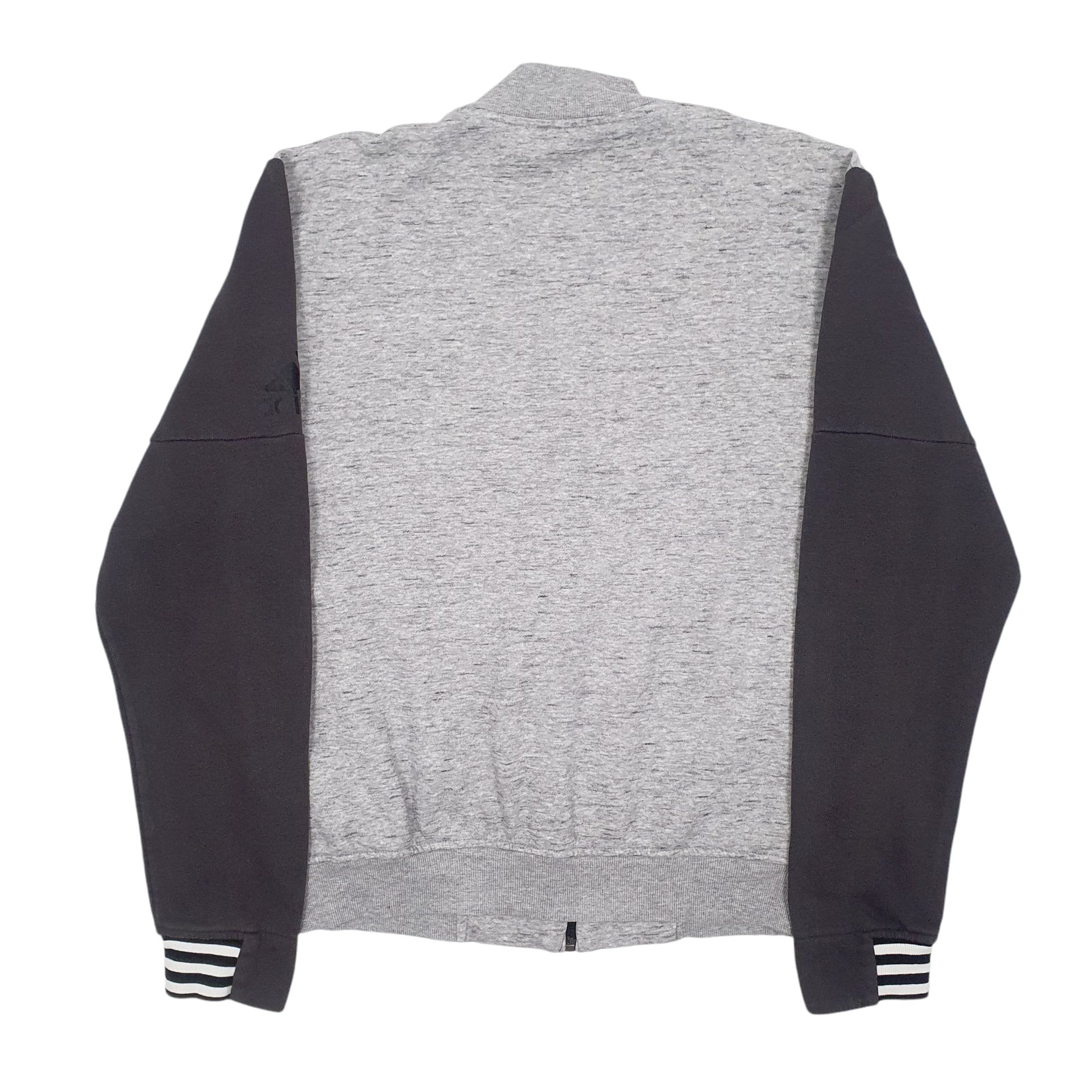 Mens Grey Adidas  Full Zip Jumper