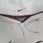 Mens Cream Nike Vintage 00s Hoodie Jumper