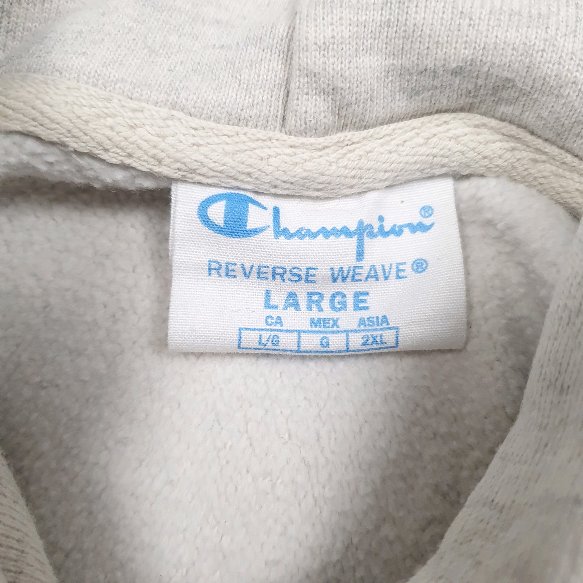 Mens Grey Champion Reverse Weave Central Michigan Hoodie Jumper