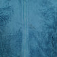 Womens Blue The North Face Fluffy Full Zip Jumper