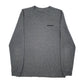 Mens Grey Patagonia  Long Sleeve T Shirt