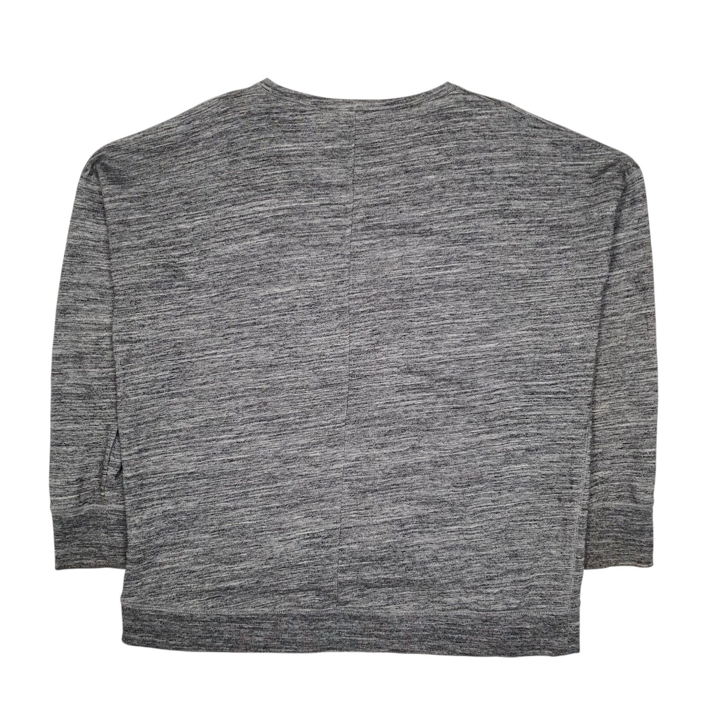 Mens Grey GAP Baggy V Neck Jumper