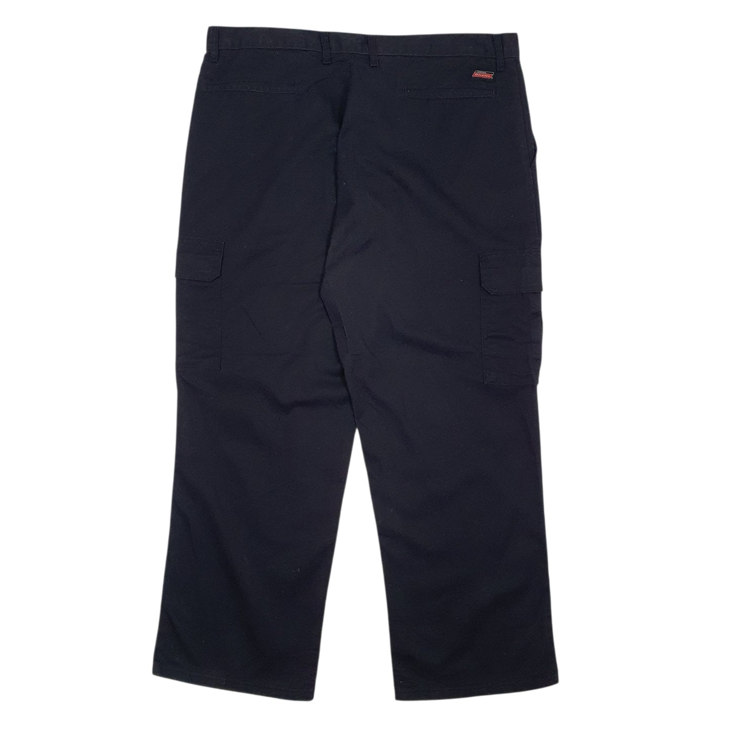 Mens Black Dickies   Trousers