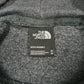 Mens Grey The North Face Spellout Hoodie Jumper