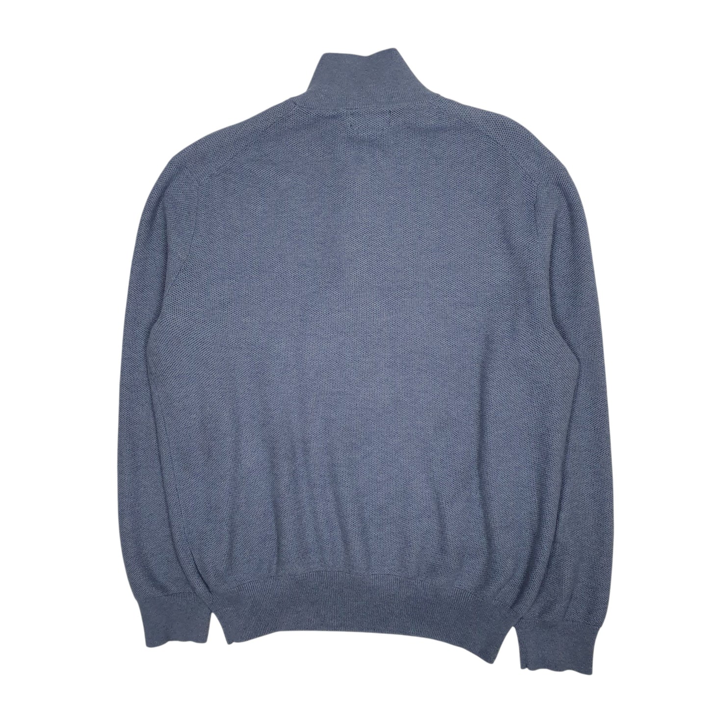 Mens Blue Polo Ralph Lauren  Quarter Zip Jumper