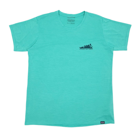 Mens Green Patagonia Capilene Short Sleeve T Shirt