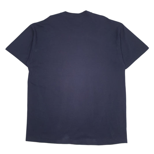 Mens Navy Unbranded Worlds Greatest Grandpa  T Shirt