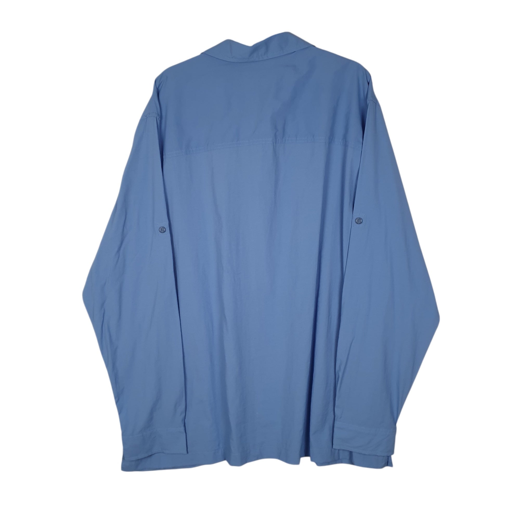 Mens Blue L.L.Bean Walking Hiking  Shirt