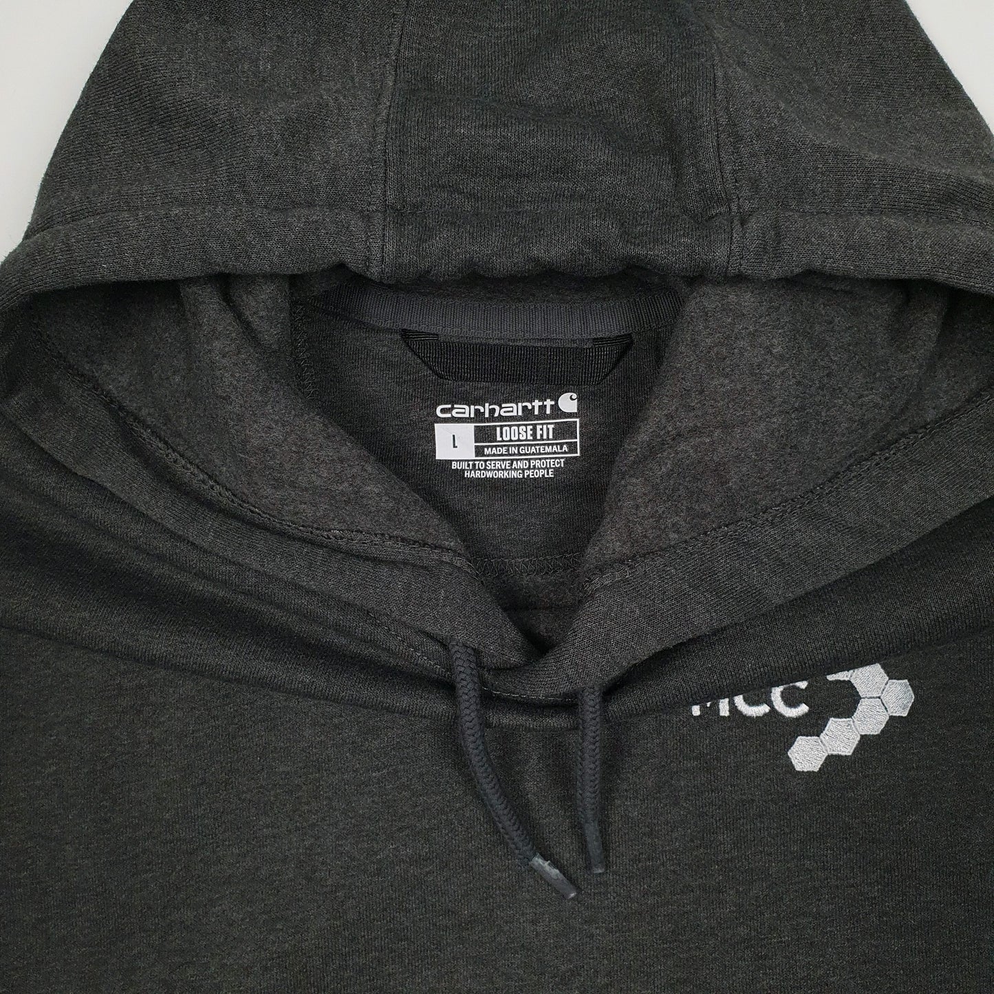 Mens Grey Carhartt  Hoodie Jumper