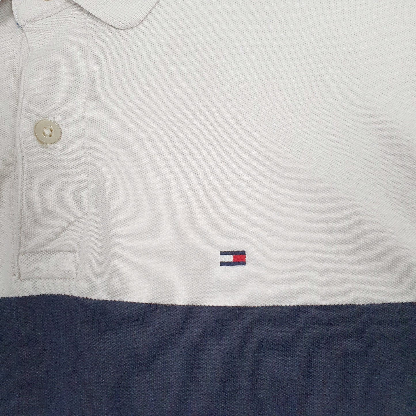 Mens Red Tommy Hilfiger  Crewneck Polo Shirt
