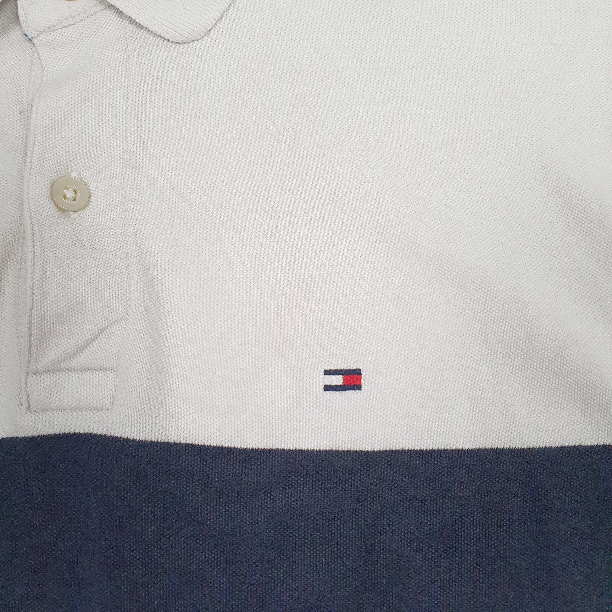 Mens Red Tommy Hilfiger  Crewneck Polo Shirt