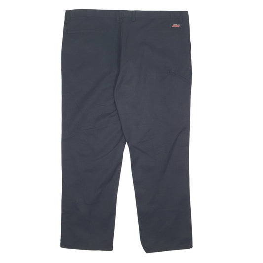 Mens Black Dickies   Trousers