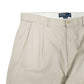 Mens Beige Polo Ralph Lauren Pleated Andrew Pant  Trousers