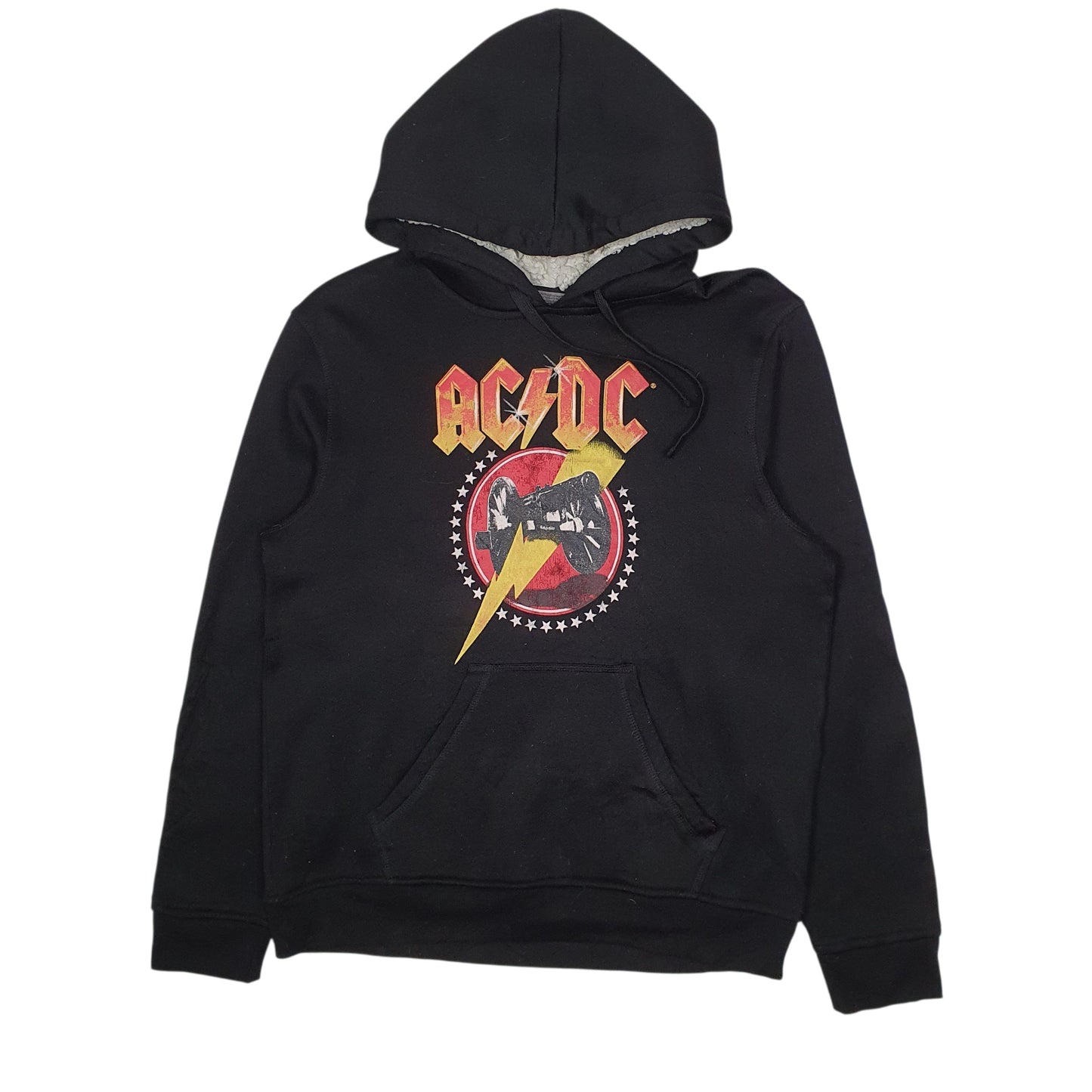 Mens Black ACDC  Hoodie Jumper